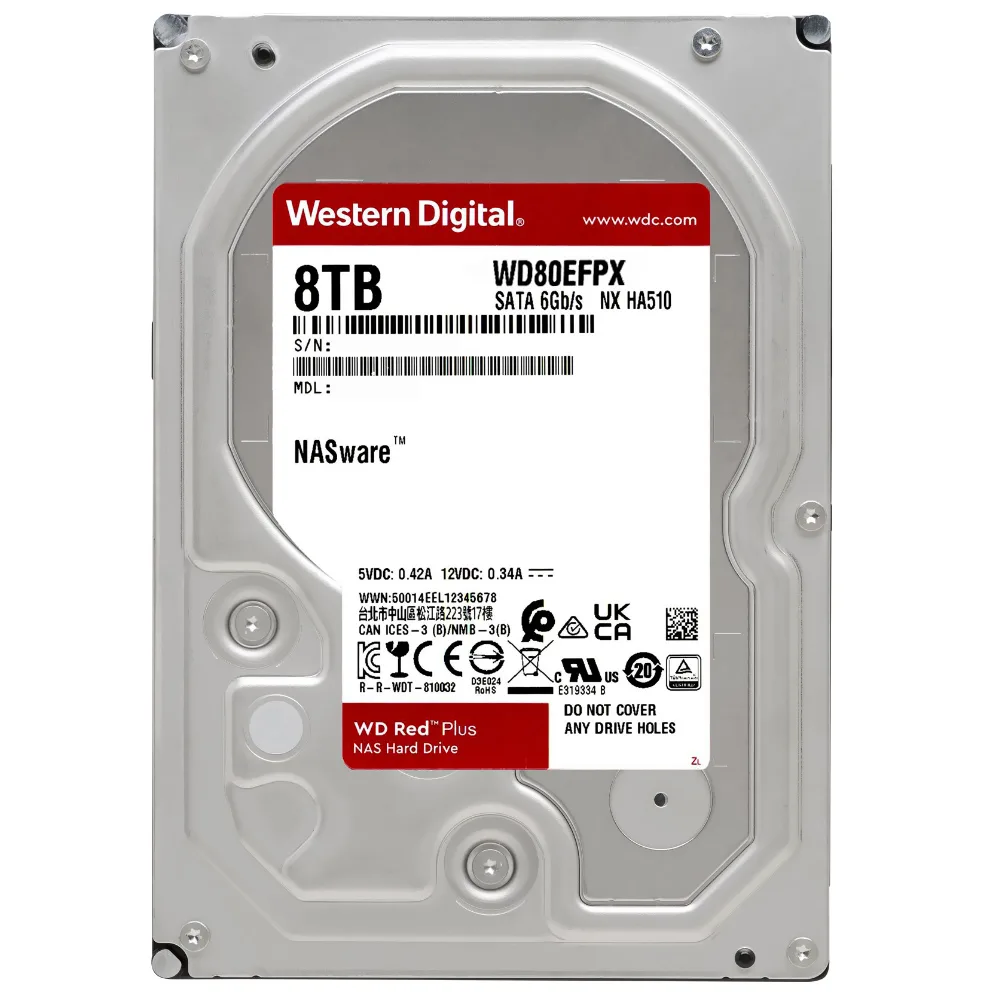 Western Digital HD 8TB N300 PRO NAS 3.5" SATA3 7200RPM
